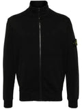 Stone Island 6100063 organic cotton fleece cardigan