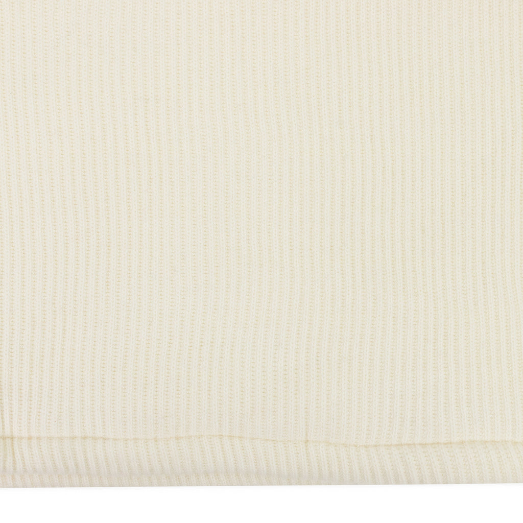 IVORY PUFFED RUGBY BUTTON-DOWN SHIRT