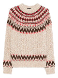 Moncler Grenoble jacquard crew-neck sweater