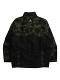 A BATHING APE® camouflage-patterned buttoned jacket