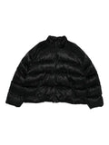 Balenciaga logo-pattern quilted jacket