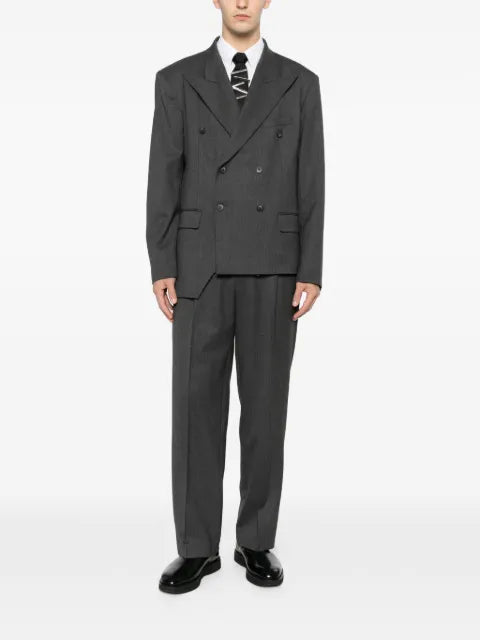 MEDEEA Trapezoid asymmetrical blazer