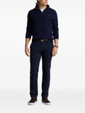 Polo Ralph Lauren quarter-zip textured-knit sweater
