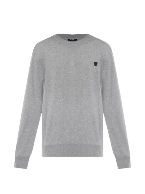 Balmain fine silk and cotton jumper