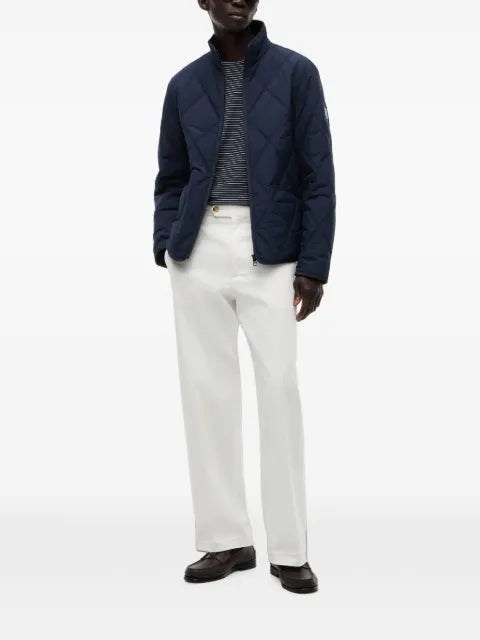Tommy Hilfiger diamond-quilted zip-up jacket
