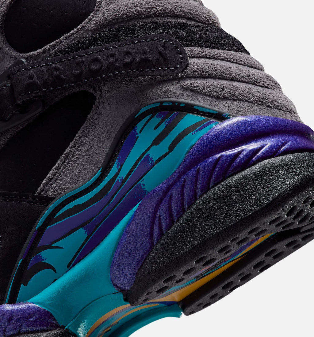 Air Jordan 8 Retro Aqua Grade School Lifestyle Shoe