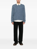 Diana Studio brushed-knit crew-neck sweater