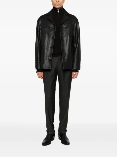 Brioni quarter-zip cashmere sweater