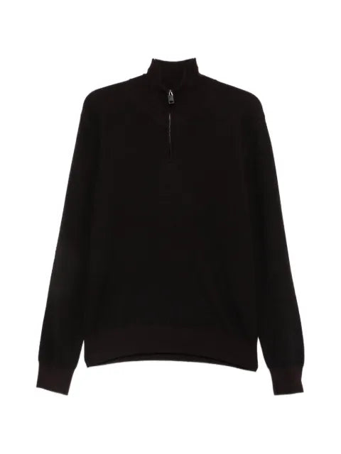 Brioni quarter-zip cashmere sweater