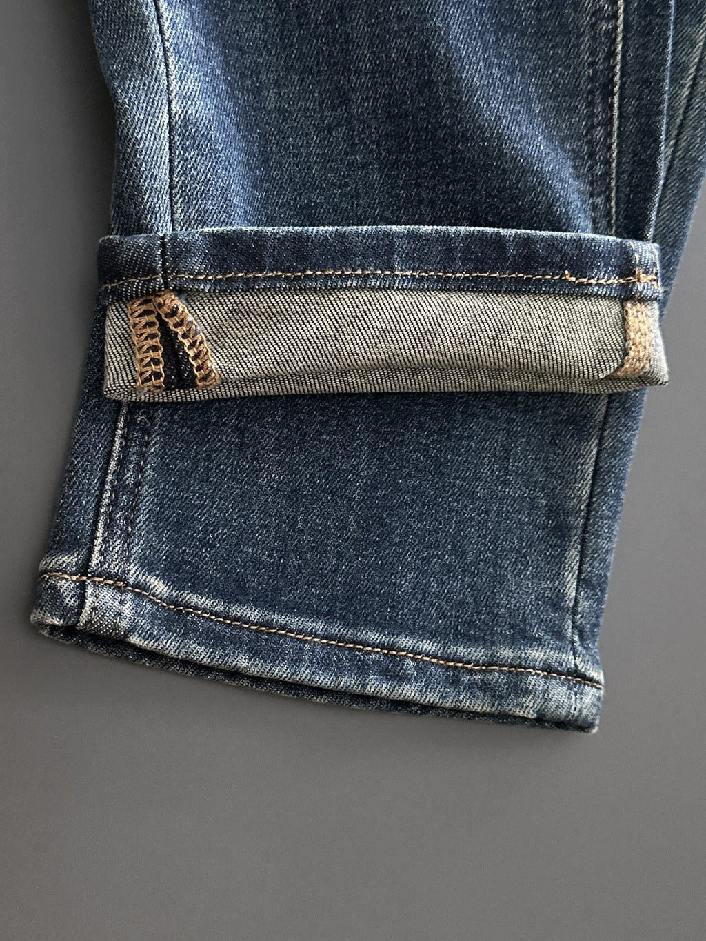 Ralph Lauren Men's Dark Wash Straight‑Leg Denim Jeans