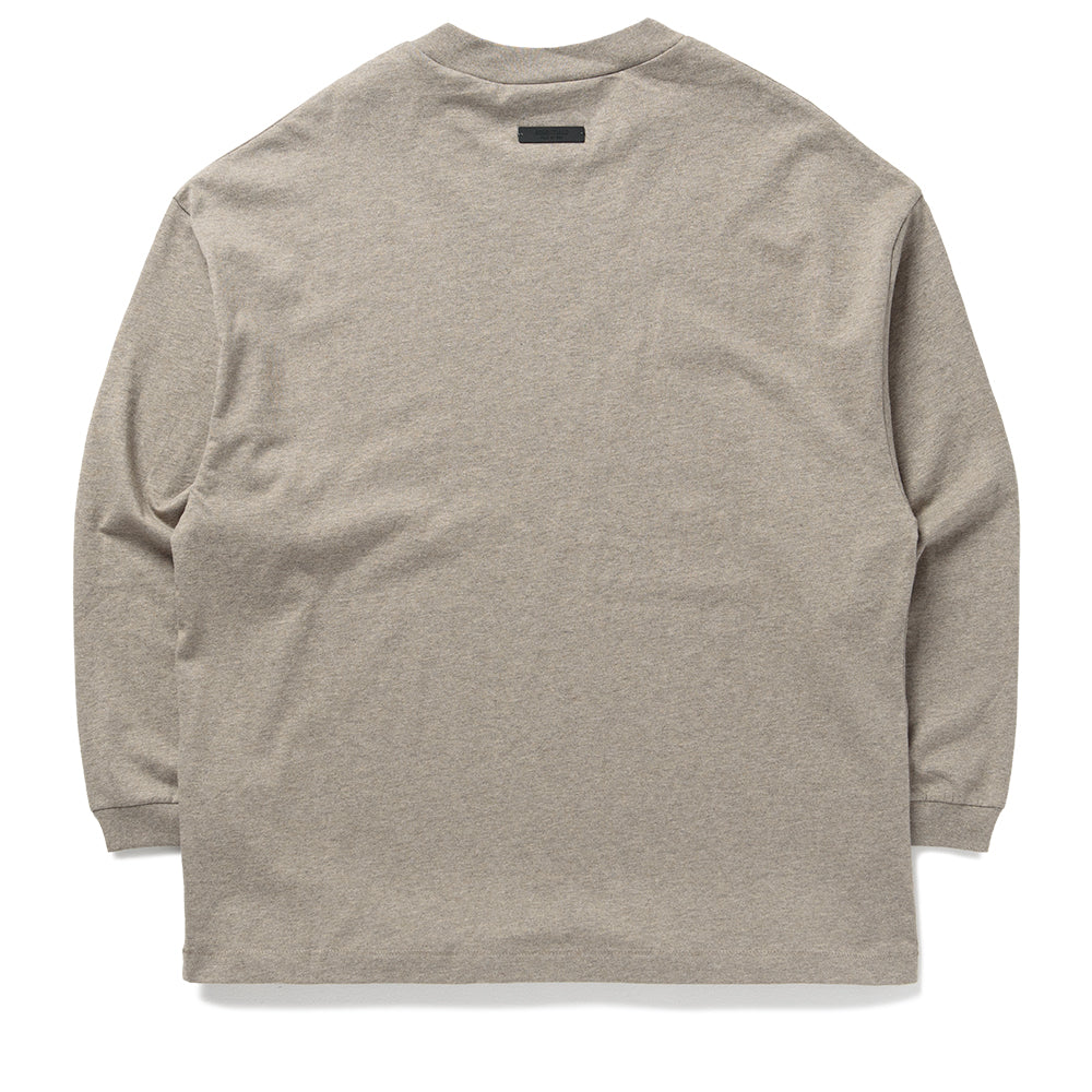 Fear Of God Essentials Jersey L/S Tee - Heather Gray