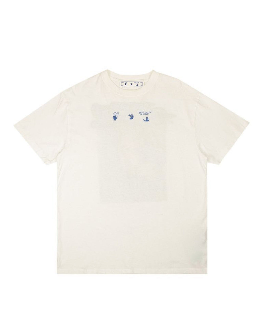 Off-White Liquid Mirko Over Tee White/Blue