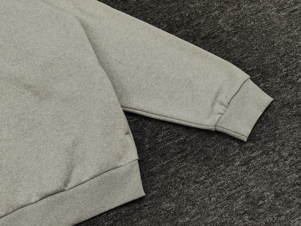 Fear of God Essentials Letter Graphic Fleece-Lined Pullover Hoodie