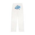Syna World Graphic Fleece Sweatpants (White / Baby Blue)