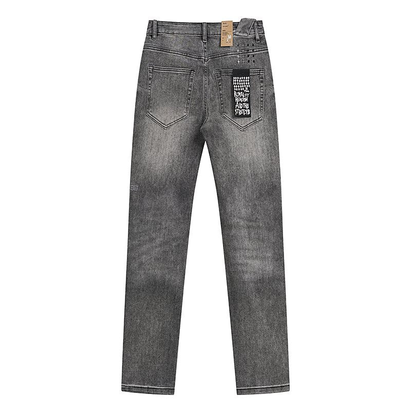 Ksubi Royalty Heroism Gray Wash Slim Jeans