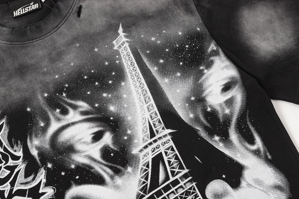 HEISTAR Eiffel Tower Graphic Short-Sleeve T-Shirt