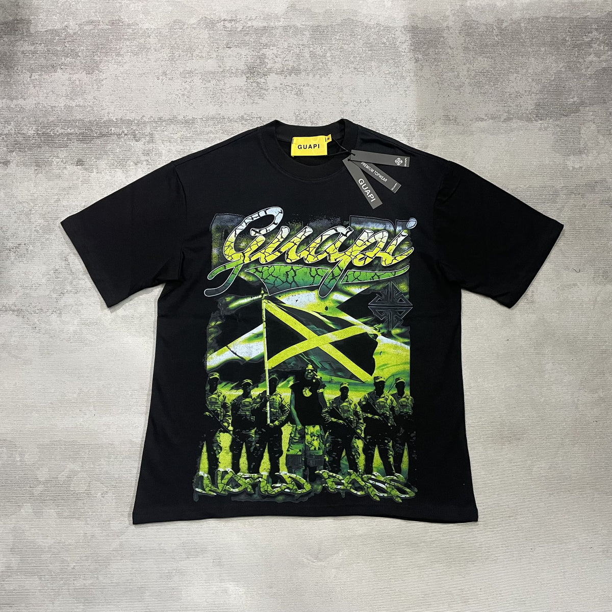 GUAPI World Boss Graphic Short-Sleeve T-Shirt