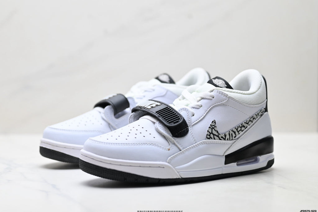 Jordan Legacy 312 Low White Black Cement Grey Sneakers