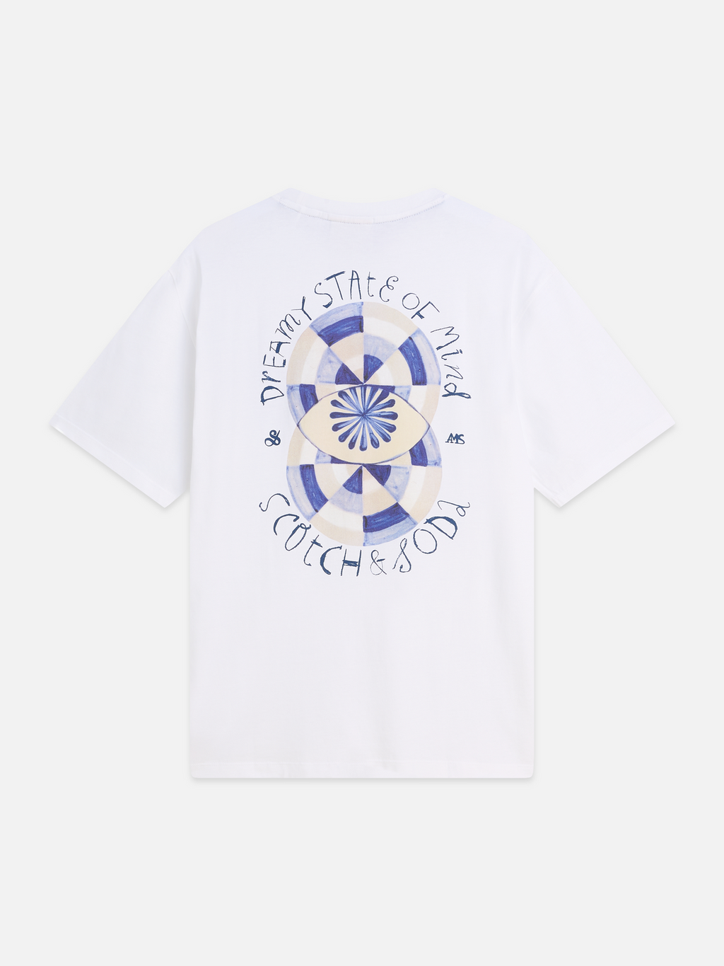 Scotch & Soda Front and Back Artwork Regular-Fit Tee