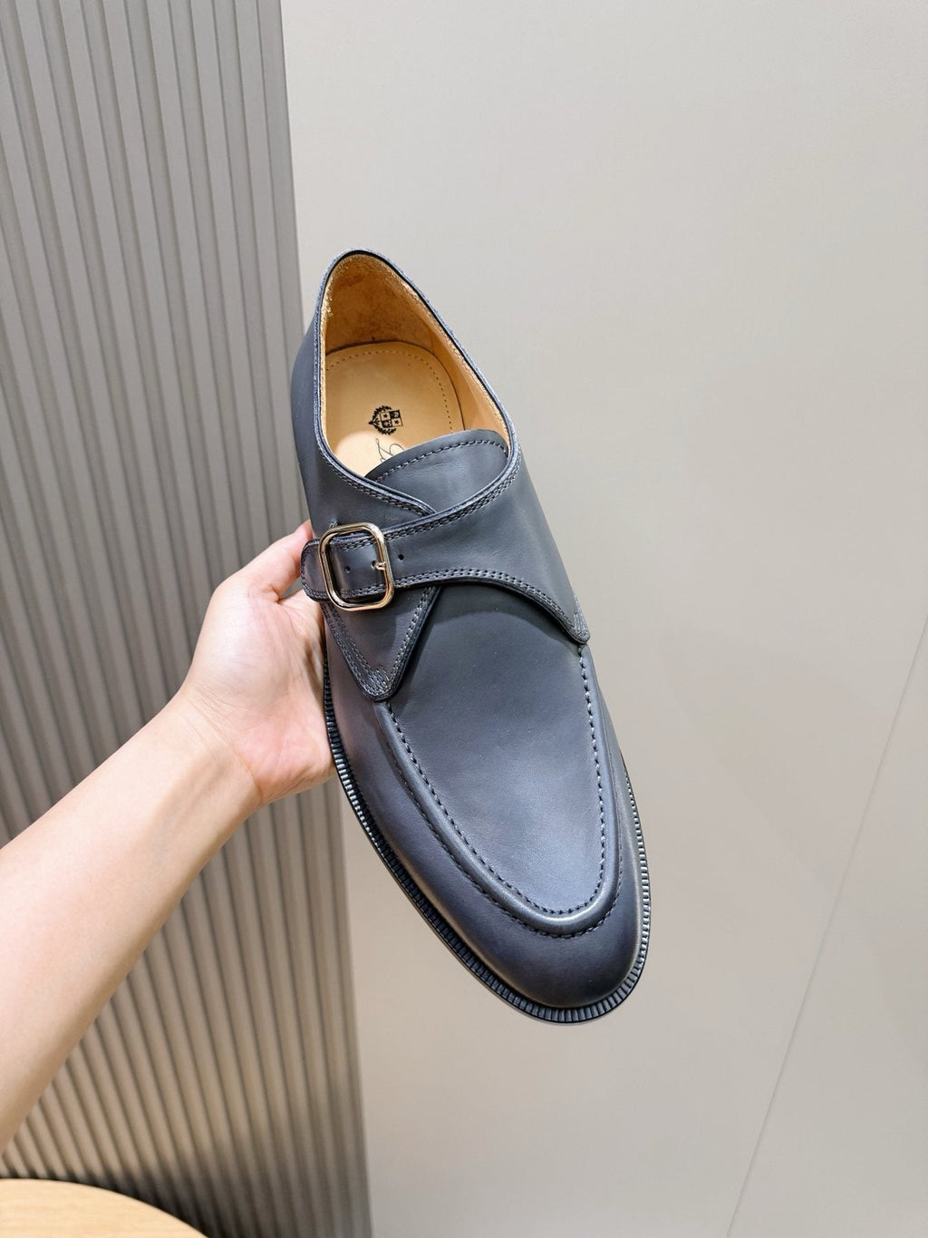 Loro Piana Suede Buckle Loafers